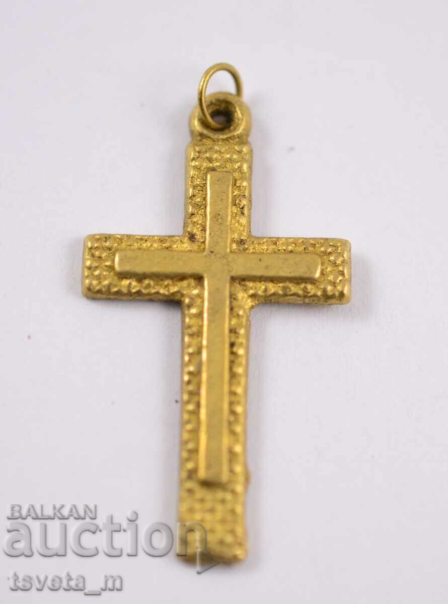 Medallion, cross pendant