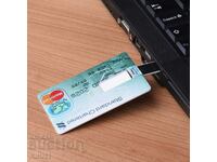 Flash USB 32 GB Credit, debit card MasterCard