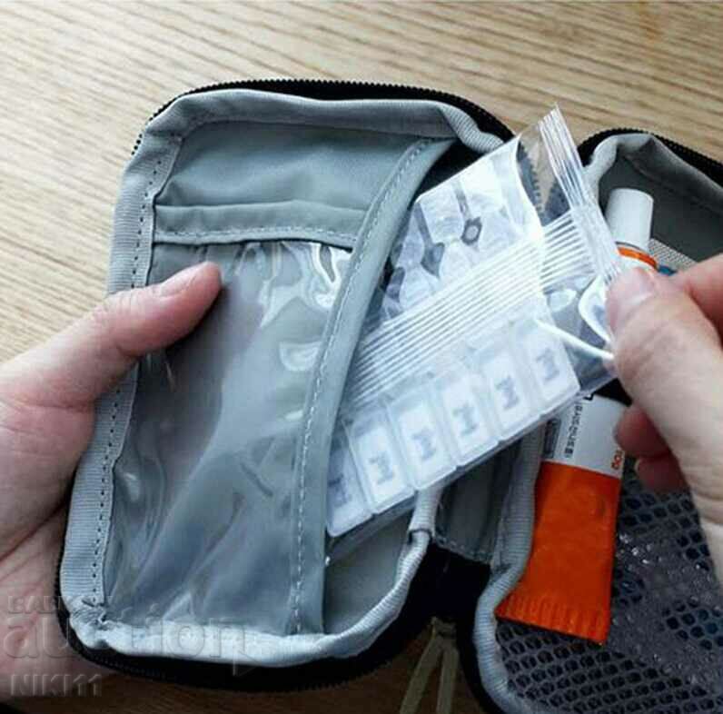 Mini first aid kit for emergency with price 10.00 BGN | € 5.11 Mini first aid kit for emergency with price 10.00 BGN | € 5.11