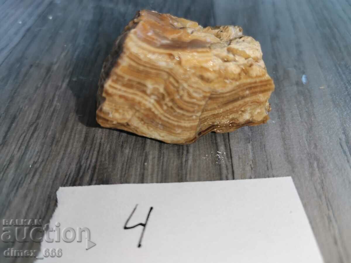 Marble onyx, Calcite, Aragonite - 5 pcs. - 5 Marble onyx, Calcite, Aragonite - 5 pcs. - 5
