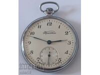 Ceas de buzunar cu cristal și fulger, 18 rubine