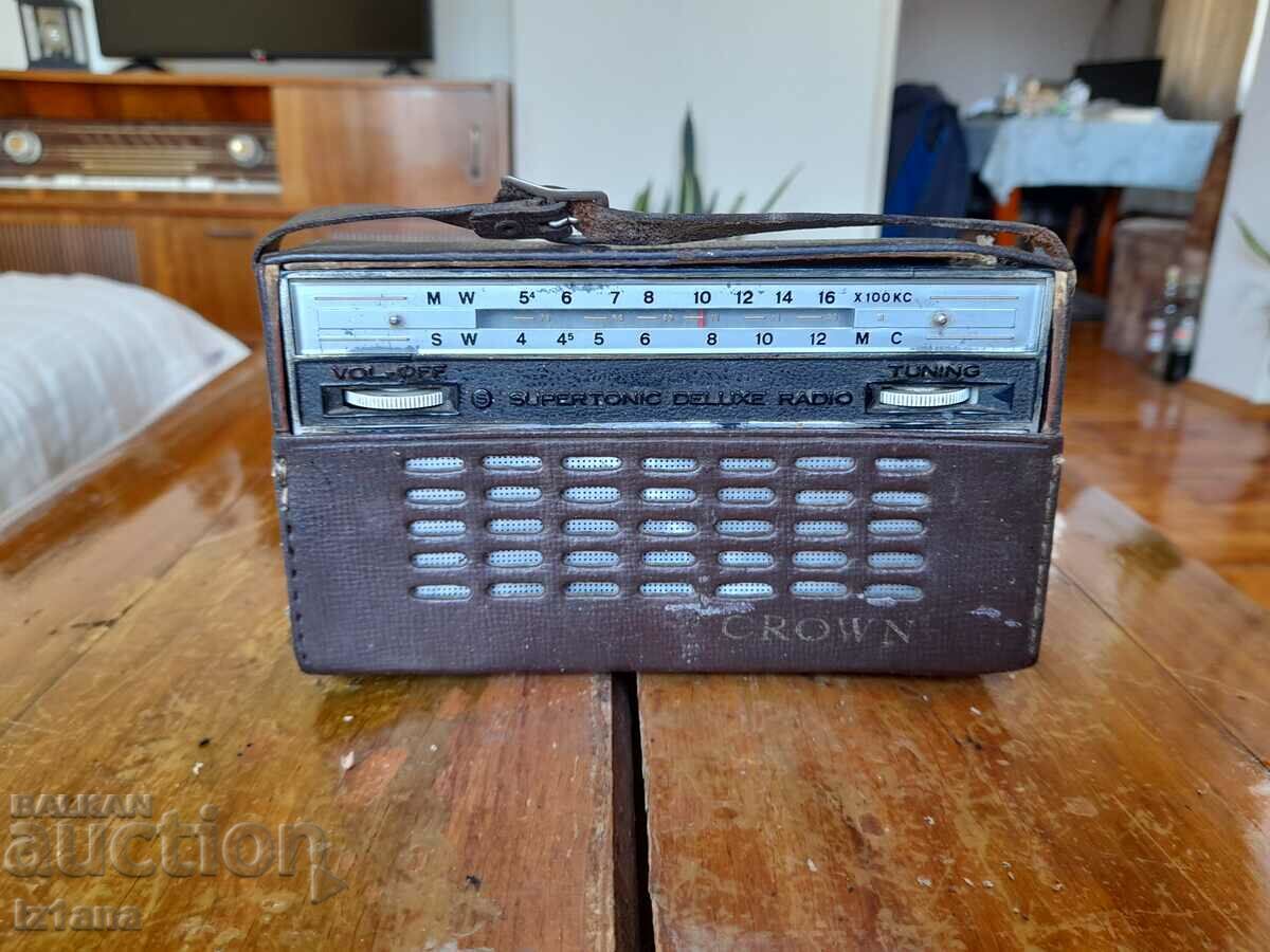 Старо радио,радиоприемник Crown