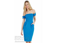 DR759 Turquoise Midi Dress Size S
