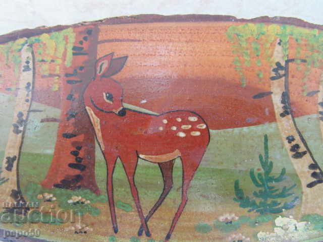 BEAUTIFUL PICTURE ON WOOD - 1969 with price 22.00 BGN | € 11.25 BEAUTIFUL PICTURE ON WOOD - 1969 with price 22.00 BGN | € 11.25