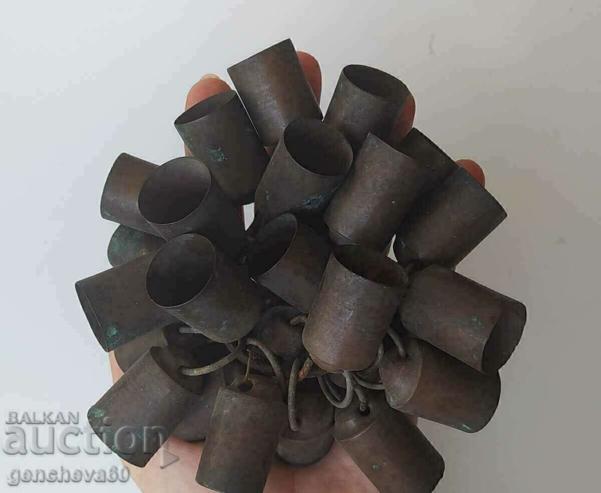 Livrarea UNICE!!! Autentice 26 clopote de Kukeri din bronz