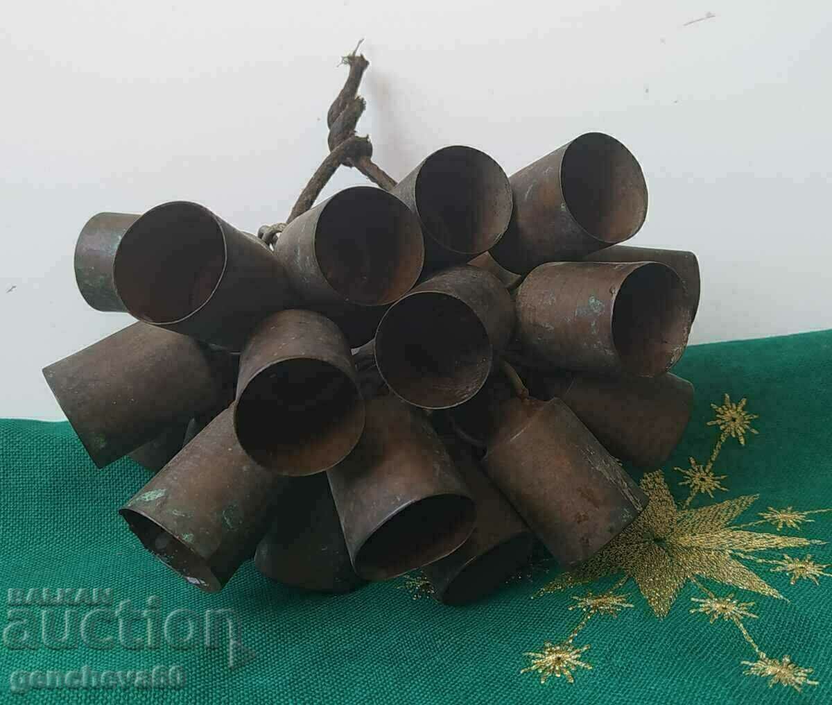 UNIQUE!!! Authentic 26 bronze Kukeri bells UNIQUE!!! Authentic 26 bronze Kukeri bells