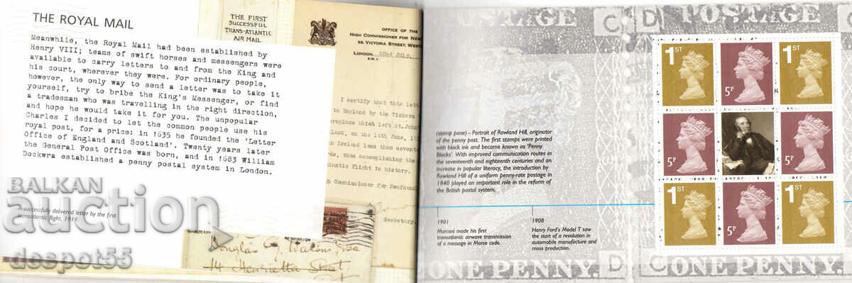 Auction  2007. Great Britain. The world of inventions. Carnet.