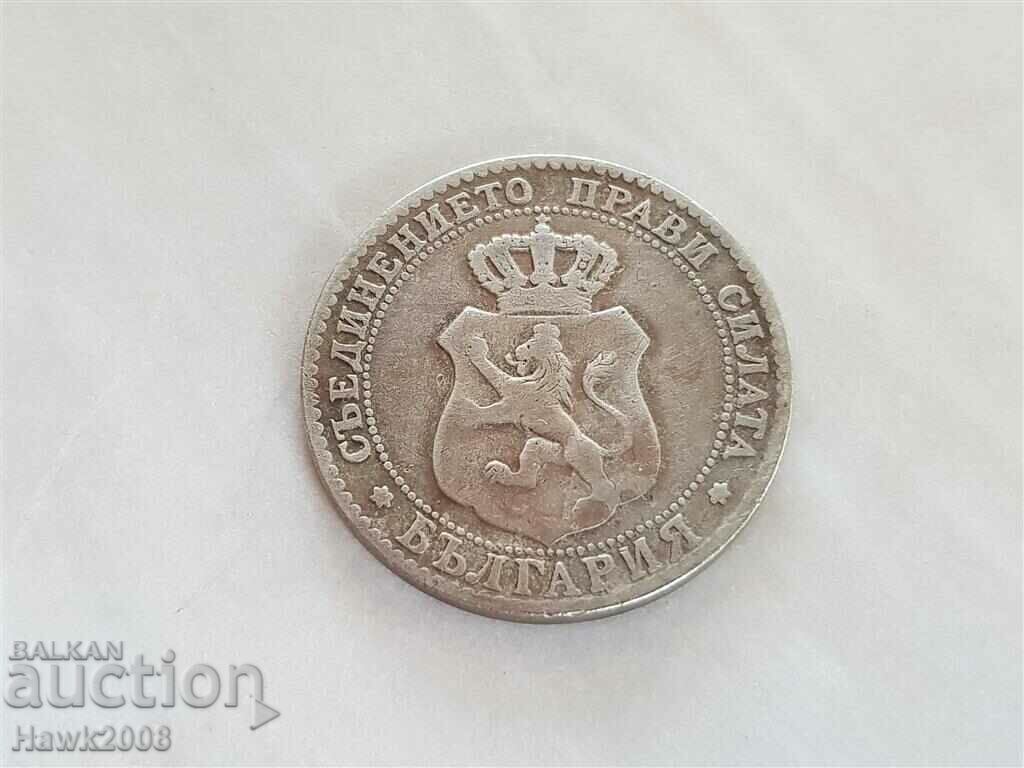 Delivery of 20 cents 1888 Principality of Bulgaria good coin #2 Delivery of 20 cents 1888 Principality of Bulgaria good coin #2