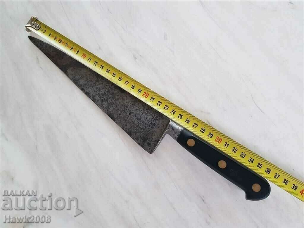 Unique old interesting quality forged knife bronze rivets - 7 Unique old interesting quality forged knife bronze rivets - 7