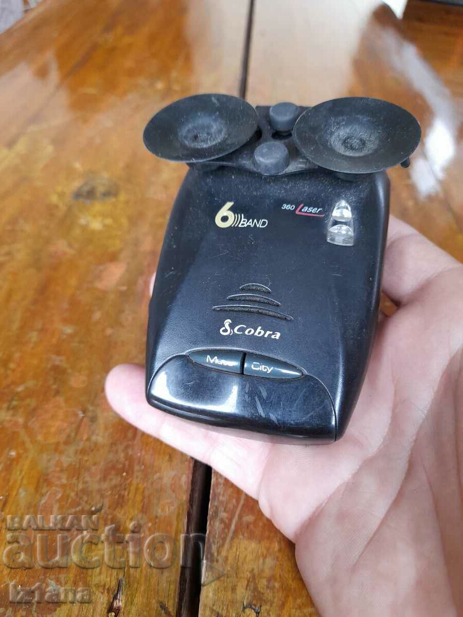 Anti-radar Cobra ESD 6060T with price 40.00 BGN | € 20.45