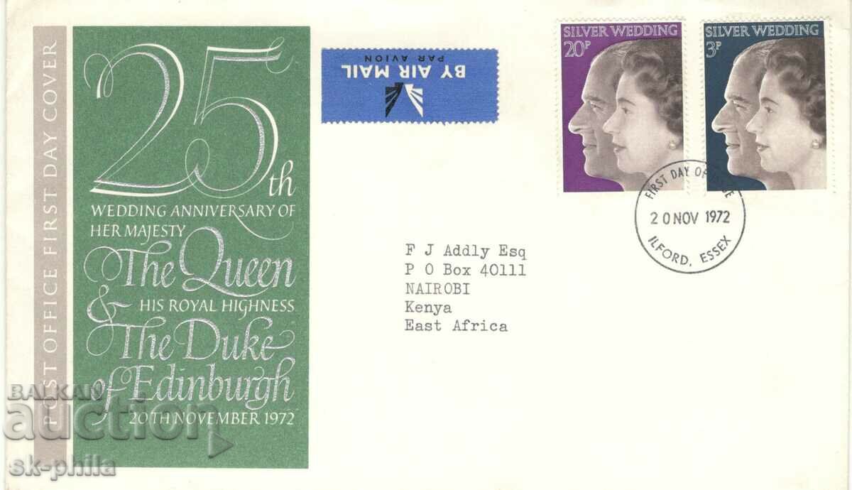 Пощенски плик - Първи ден - Кралското семейство