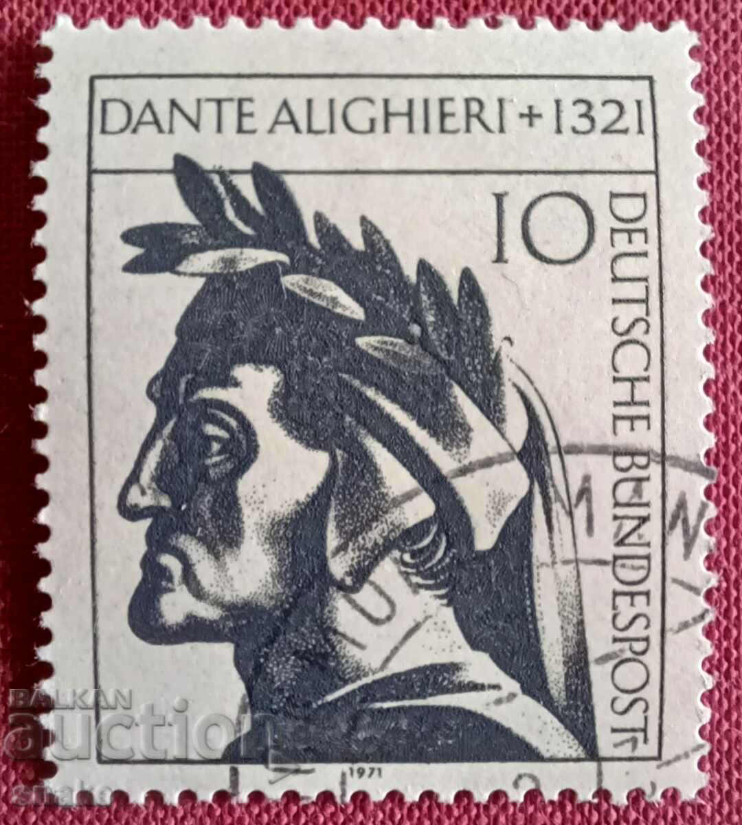 Германия  1971г. Данте Алегиери