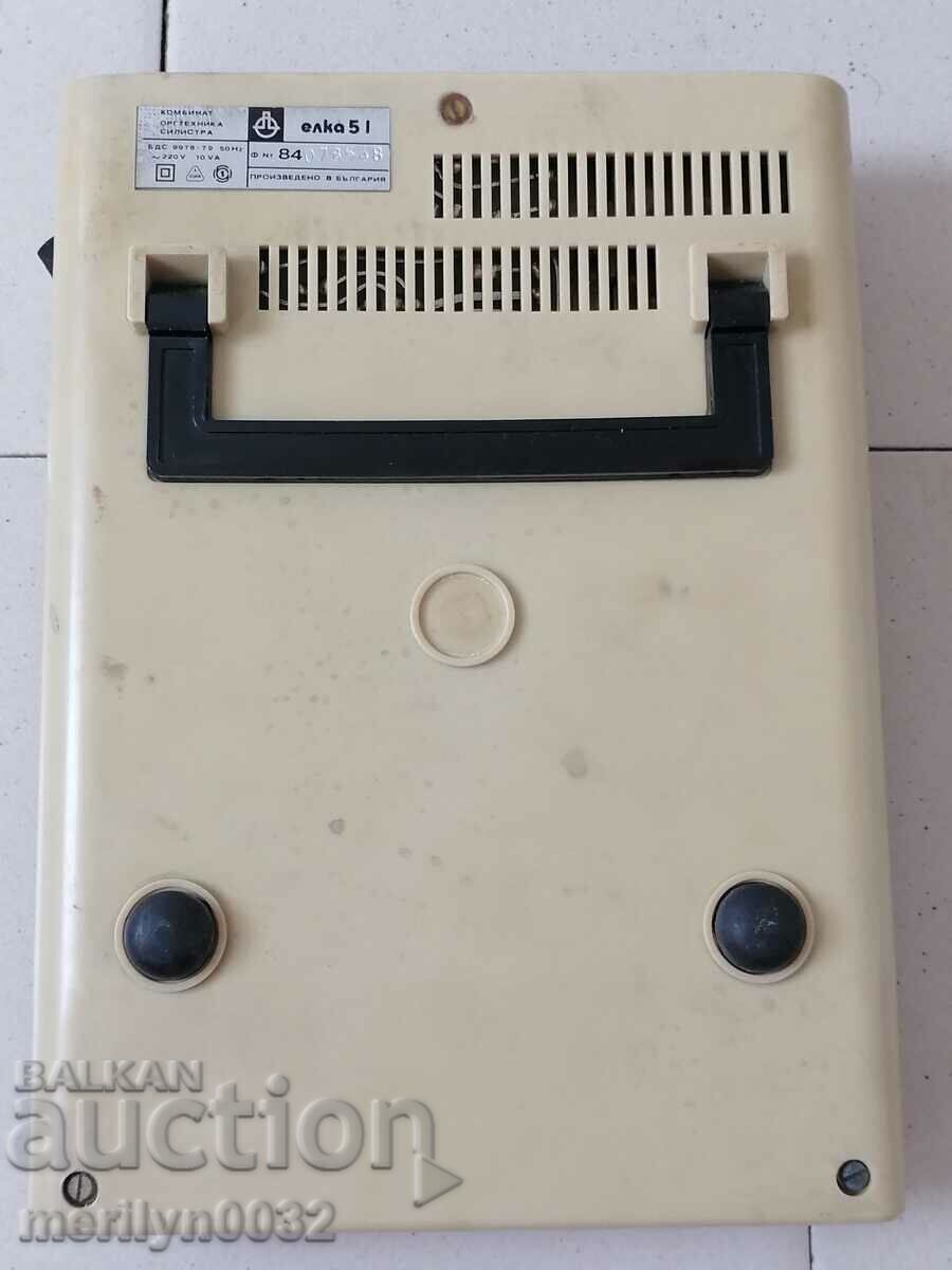 Delivery of Calculator, electronic calculator, elka 51 calculator NRB
