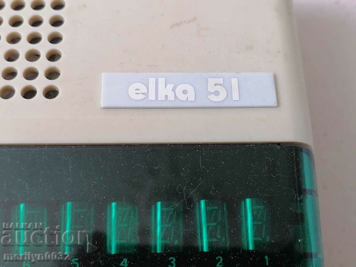 Calculator, electronic calculator, elka 51 calculator NRB - 7 Calculator, electronic calculator, elka 51 calculator NRB - 7