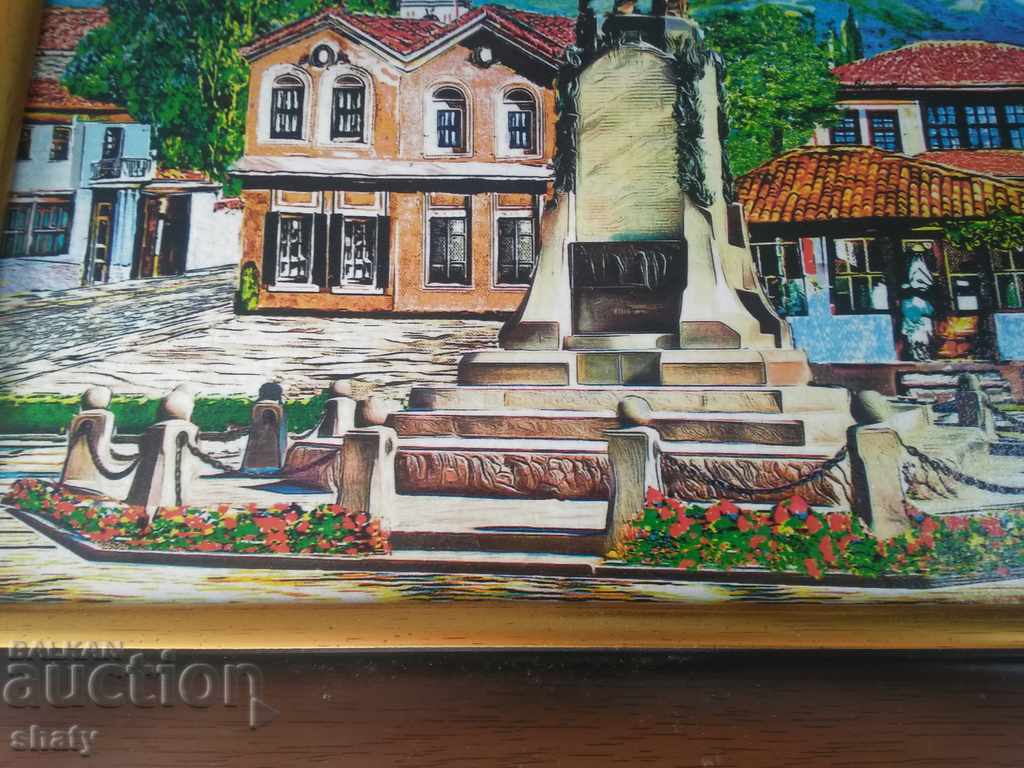 Delivery of Picture of the monument of Vasil Levski. Delivery of Picture of the monument of Vasil Levski.