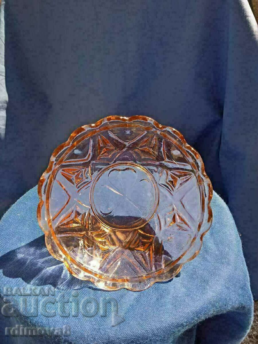 Auction  GLASS CANDY BOX