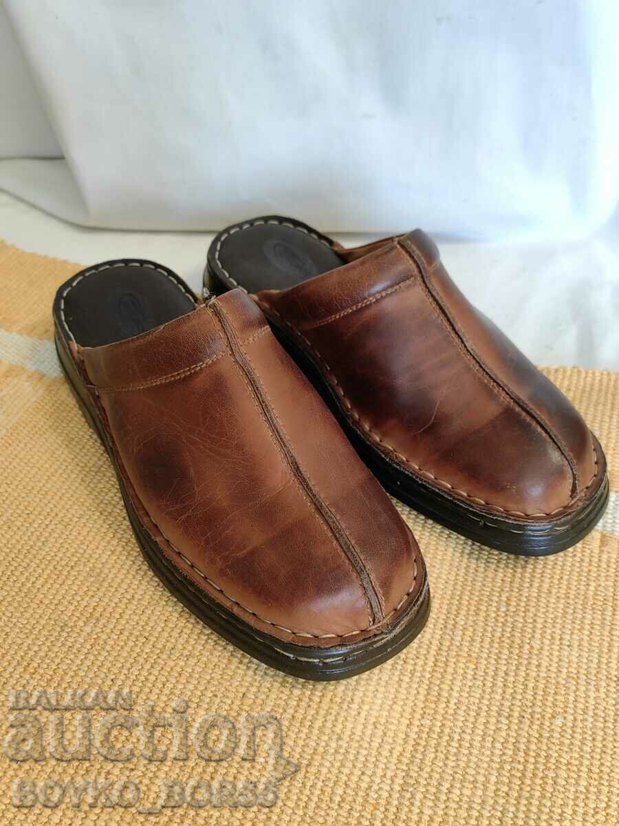 Pantofi Bulgari de Super Calitate Piele Naturala
