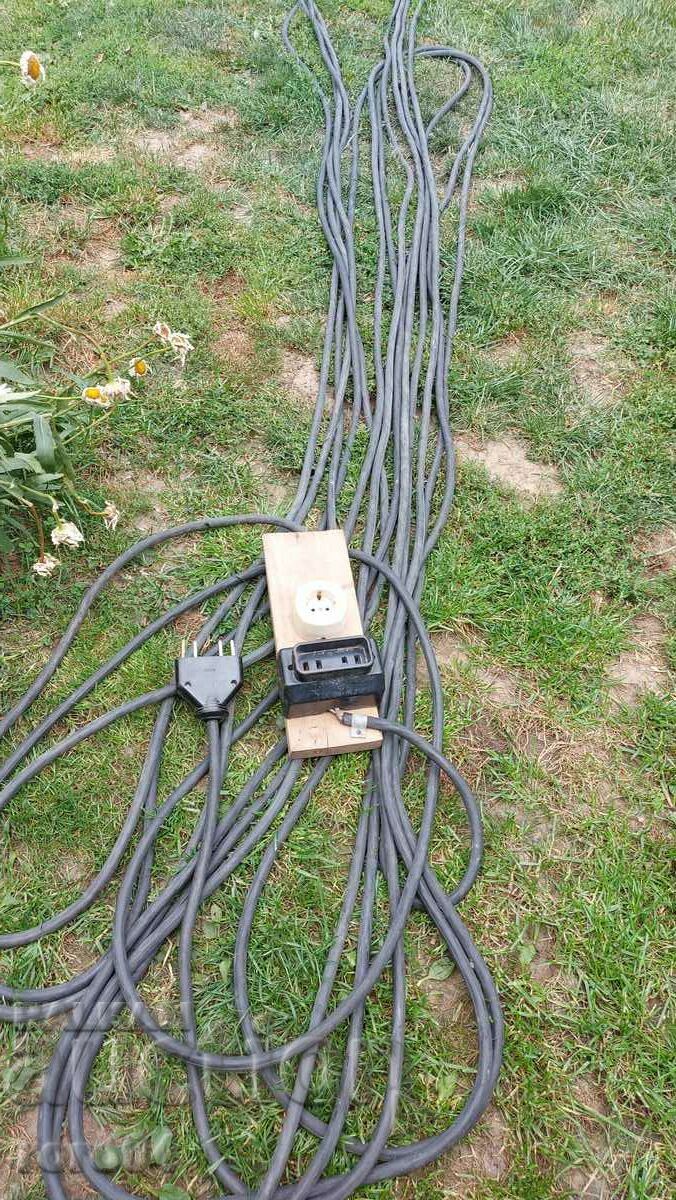 THREE-PHASE EXTENSION - 41 METERS - 14 KG with price 357.00 BGN | € 182.53 THREE-PHASE EXTENSION - 41 METERS - 14 KG with price 357.00 BGN | € 182.53