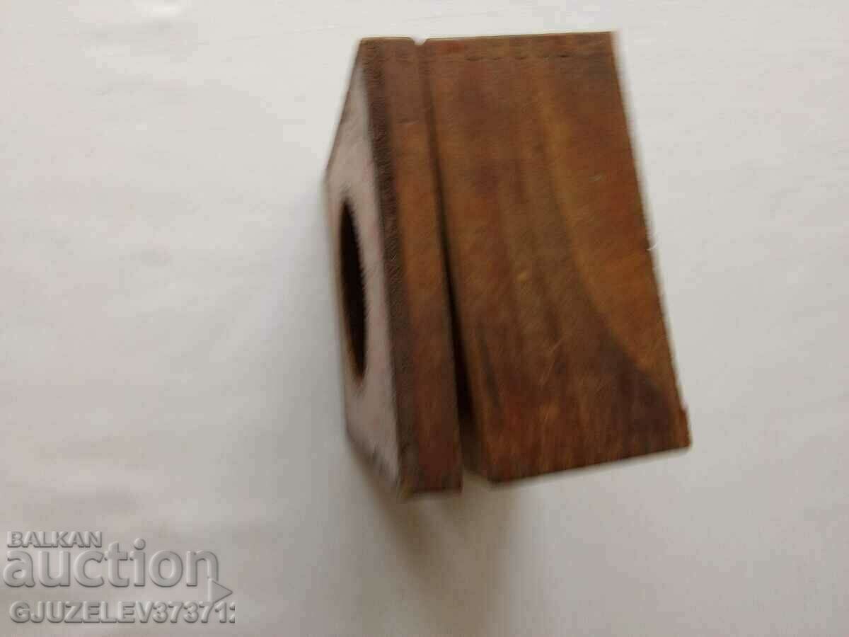 Wooden box for alarm clock/desk clock - 5
