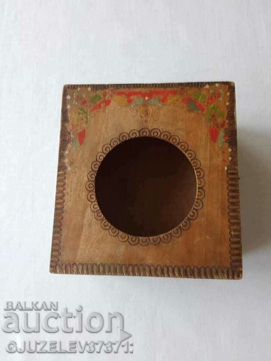 Wooden box for alarm clock/desk clock - 6