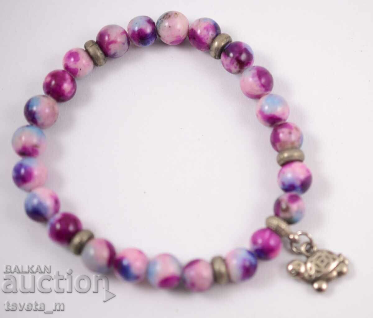 Bracelet with natural stones