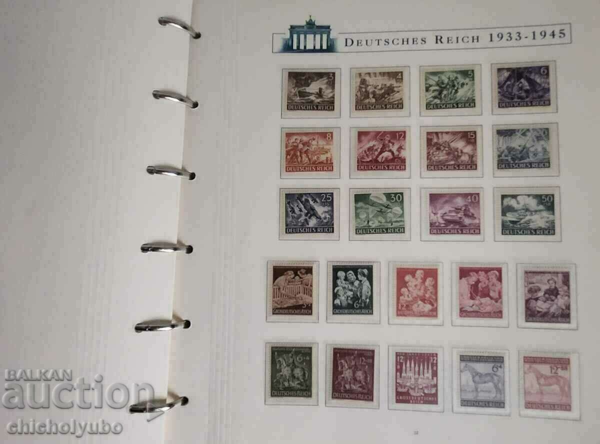 Third Reich stamps - 6 Third Reich stamps - 6