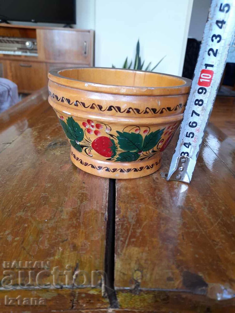 Old wooden bowl, bowl - 6 Old wooden bowl, bowl - 6