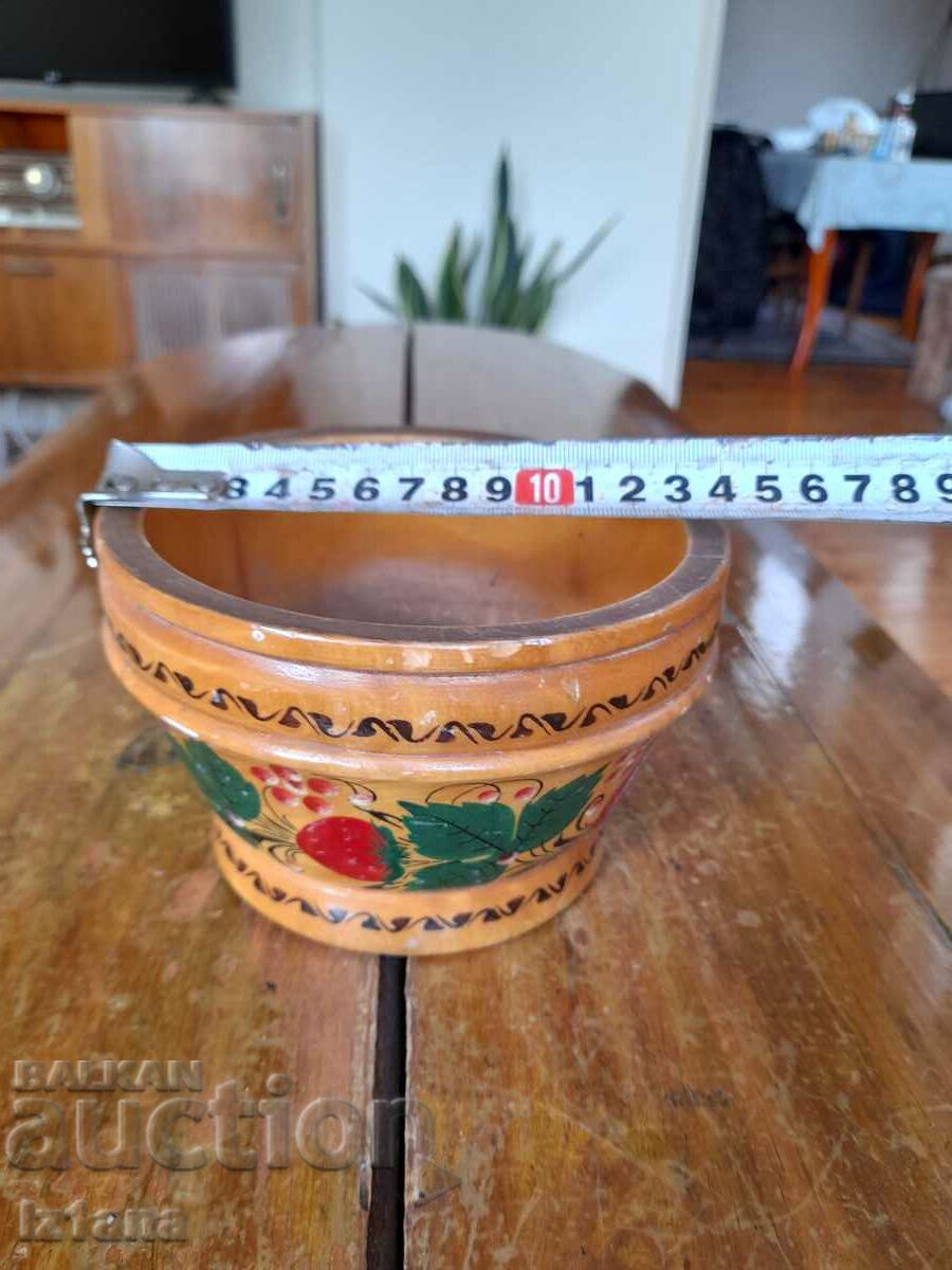 Old wooden bowl, bowl - 7 Old wooden bowl, bowl - 7