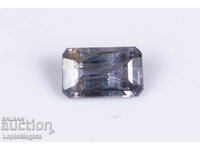 Violet sapphire 0.89ct untreated octagon cut