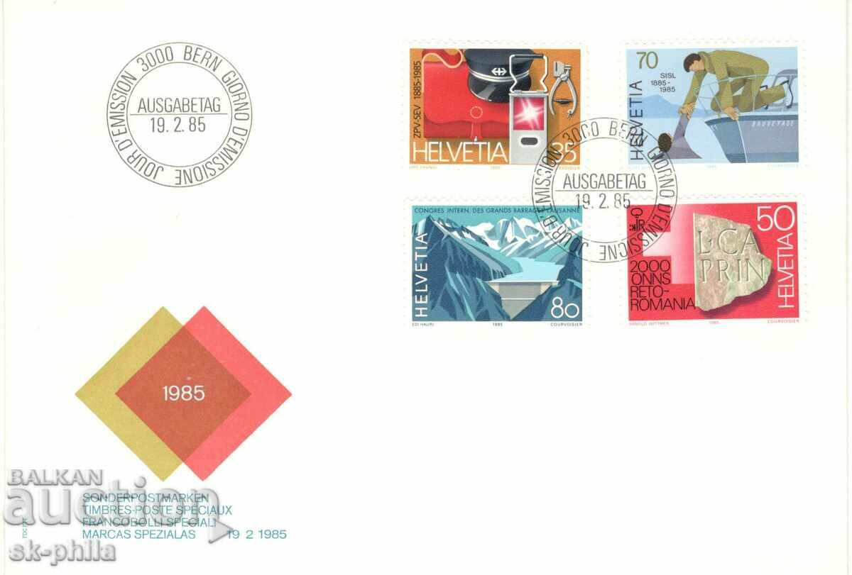 Plic poștal - Prima zi - Poștă specială - serie