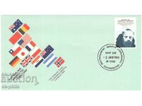 Пощенски плик - Първи ден - Австралийска антарктическа терит