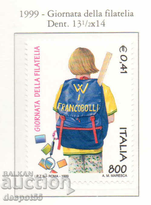 1999. Italia. Ziua timbrului poștal.
