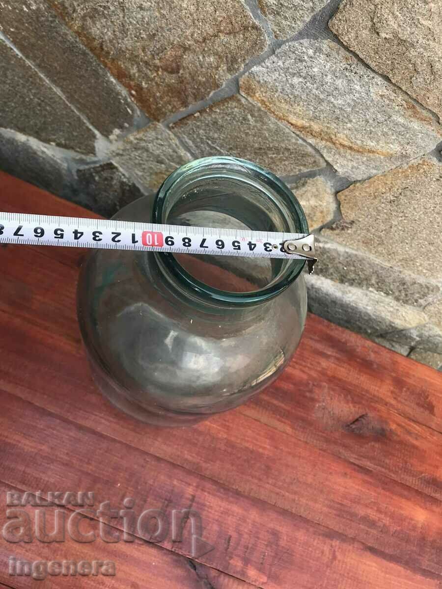 Auction GLASS JAR 6 LITERS FOR PICKLES FROM THE EARLY SOC Auction GLASS JAR 6 LITERS FOR PICKLES FROM THE EARLY SOC