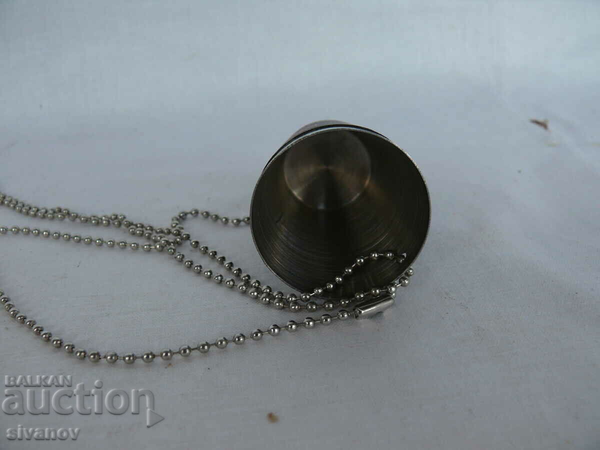 Auction  Jägermeister shot glass on chain #1503