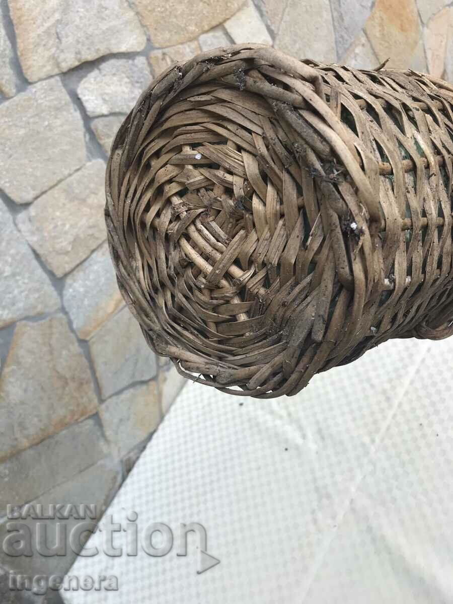 Доставка на БУРКАН СТЪКЛО ОПЛЕТКА 4 ЛИТРА ЗА ТУРШИЯ ОТ РАННИЯТ СОЦ Доставка на БУРКАН СТЪКЛО ОПЛЕТКА 4 ЛИТРА ЗА ТУРШИЯ ОТ РАННИЯТ СОЦ