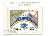 1999. Ιταλία. 125 χρόνια της Παγκόσμιας Ταχυδρομικής Ένωσης - UPU.
