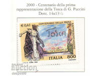 2000. Italy. 100th anniversary of the first production of Tosca.