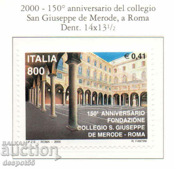 2000. Italy. The 150th anniversary of St. Joseph's College, Rome.