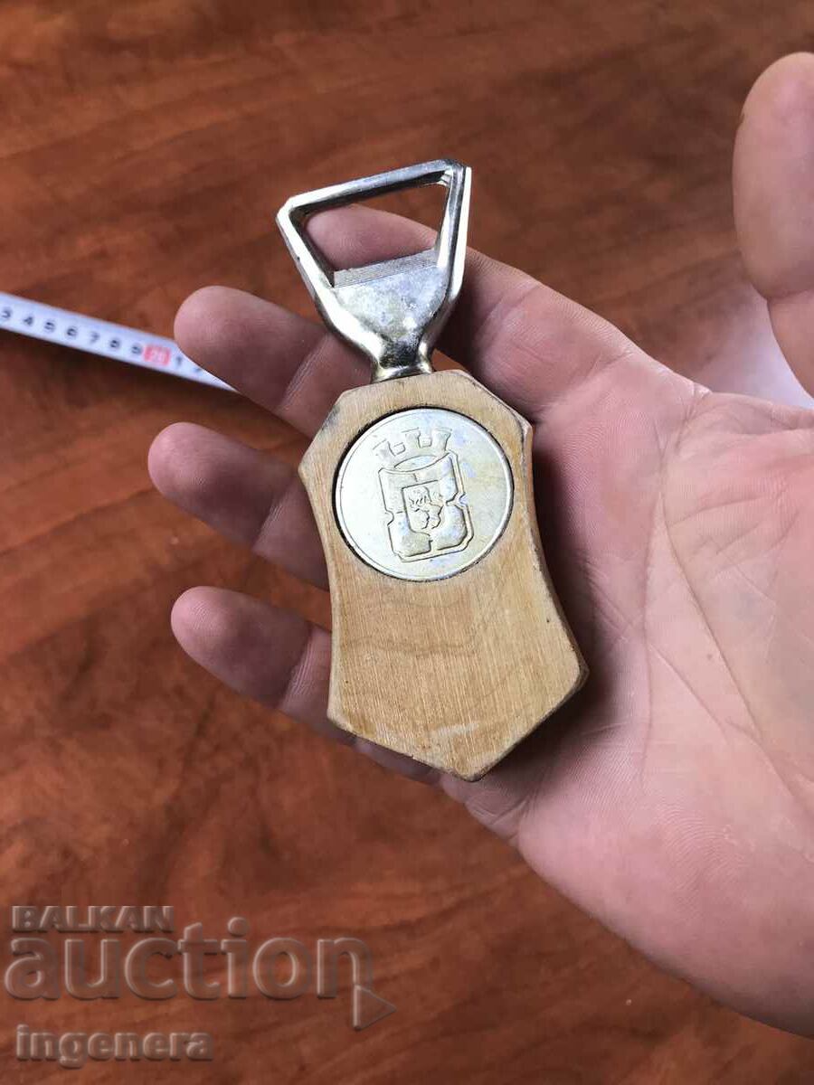 WOOD AND METAL OPENER FOR SOFIANS