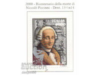 2000. Italy. 200 years since the death of Niccolò Picchini.