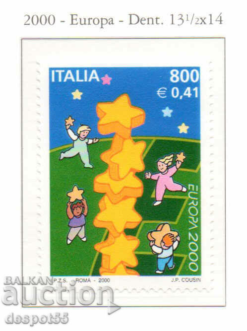 2000. Italia. Europa - Turnul de 6 stele.