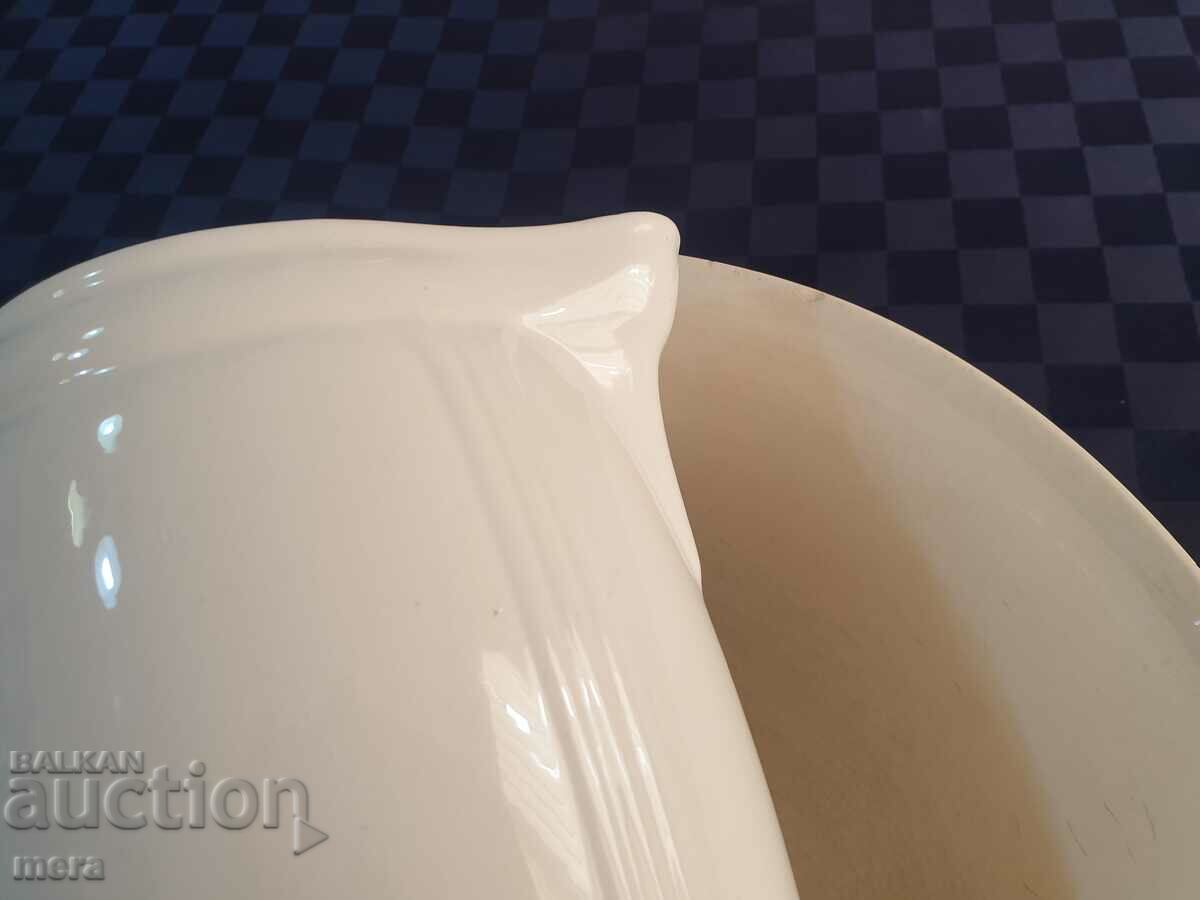 Porcelain antique large sanitary set - 7 Porcelain antique large sanitary set - 7