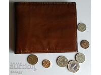 Portofel pentru bancnote, monede și carduri