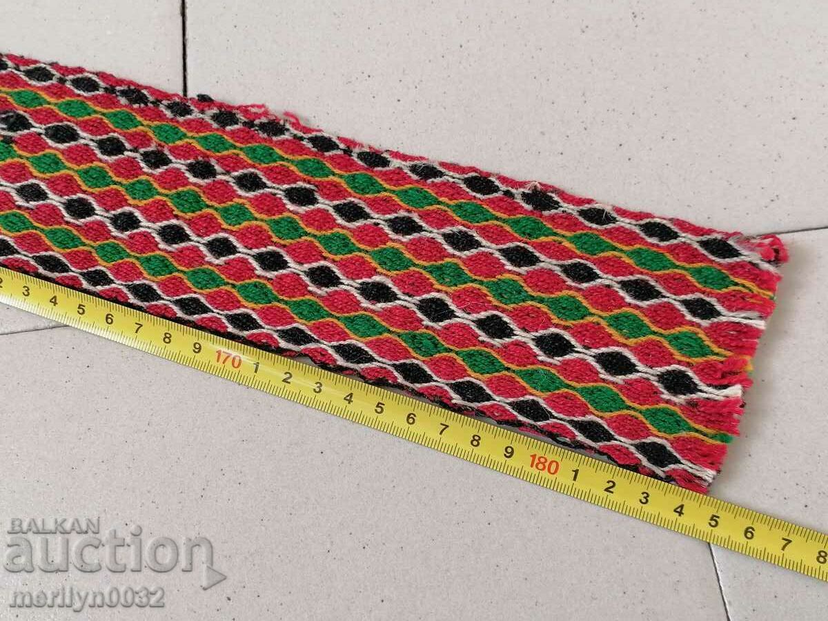 Delivery of Handwoven wool belt 1.84 meters wear Delivery of Handwoven wool belt 1.84 meters wear