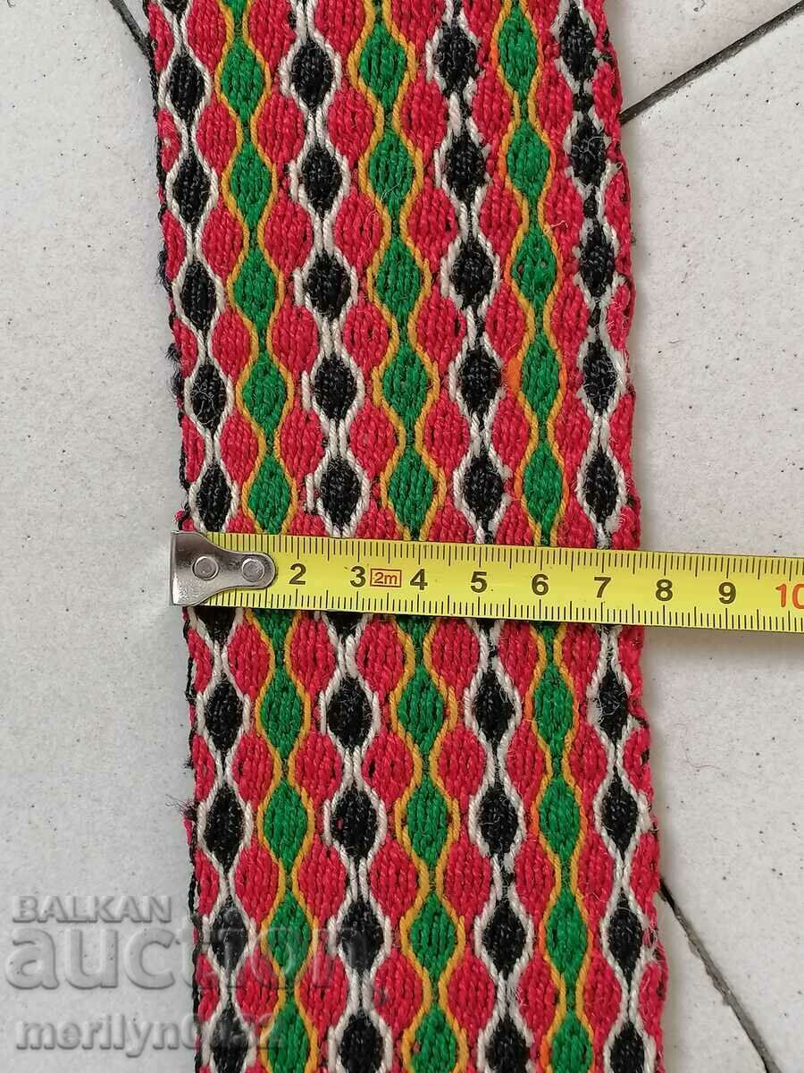 Handwoven wool belt 1.84 meters wear - 5 Handwoven wool belt 1.84 meters wear - 5