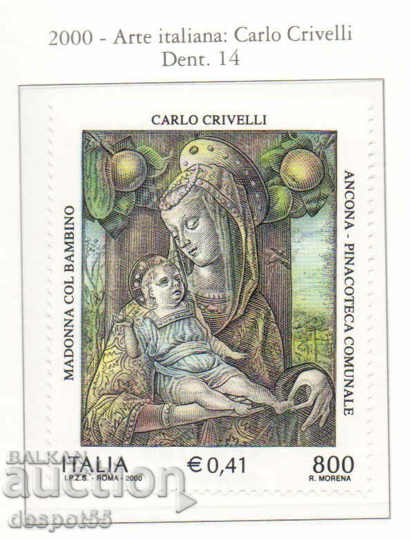 2000. Italia. Arta Italiană - Carlo Crivelli.