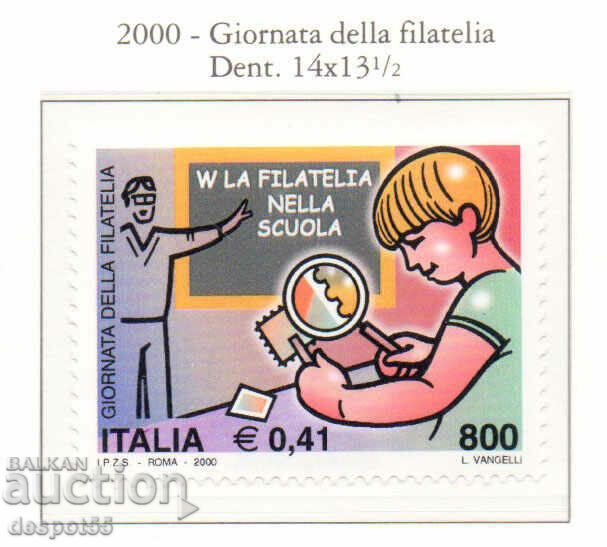 2000. Италия. Ден на пощенската марка.