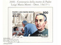 2000. Ιταλία. 100 χρόνια από τον θάνατο του πατέρα Luigi Maria Monti