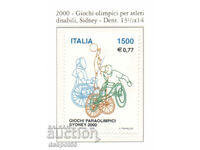 2000. Italy. Paralympic Games - Sydney, Australia.