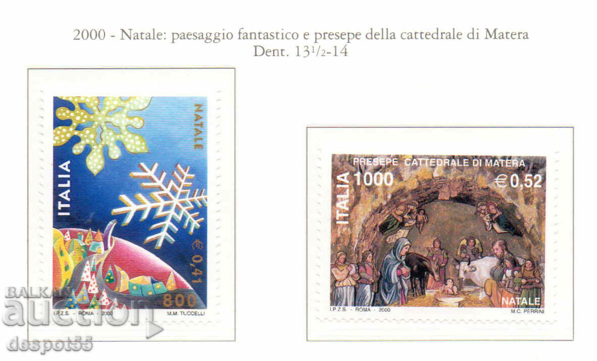 2000. Italy. Christmas.